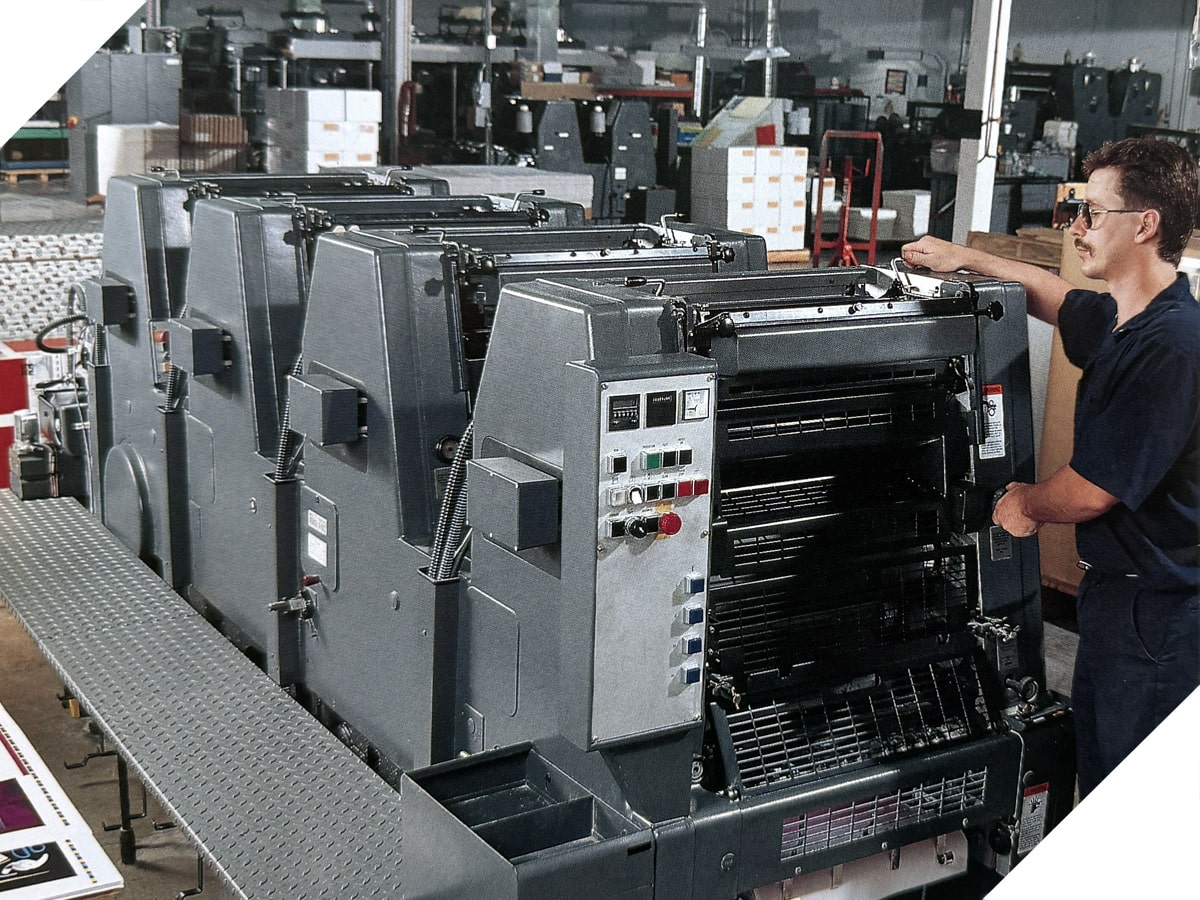 Computer-to-press printing machine Heidelberg GTO DI