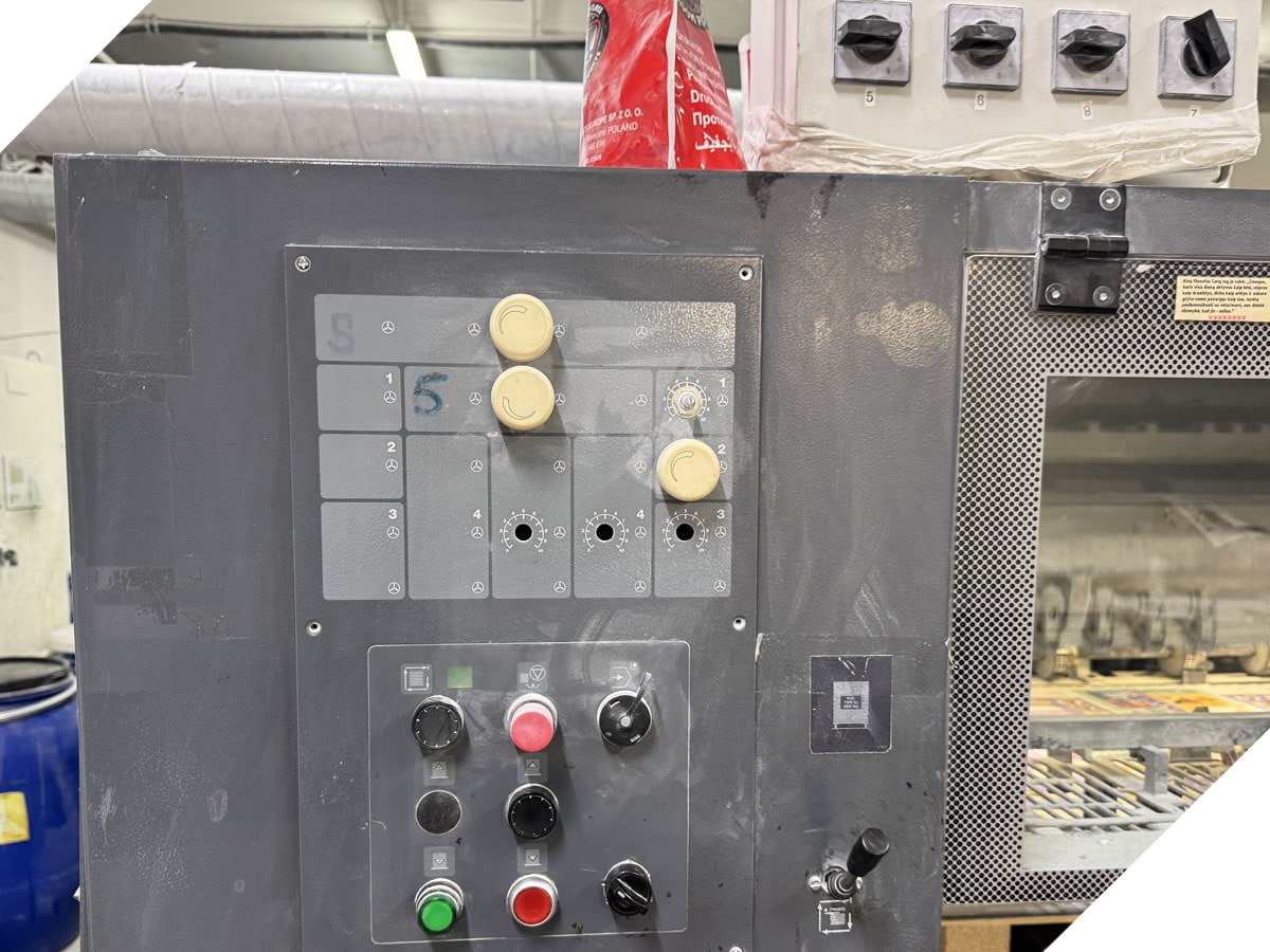 Pressinspection.com | Disassembled unit of a Roland 700 sheet-fed printing machine